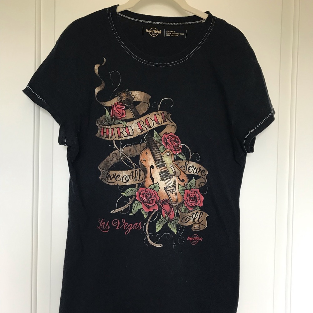 Women's Hard Rock Cafe Las Vegas T-shirt